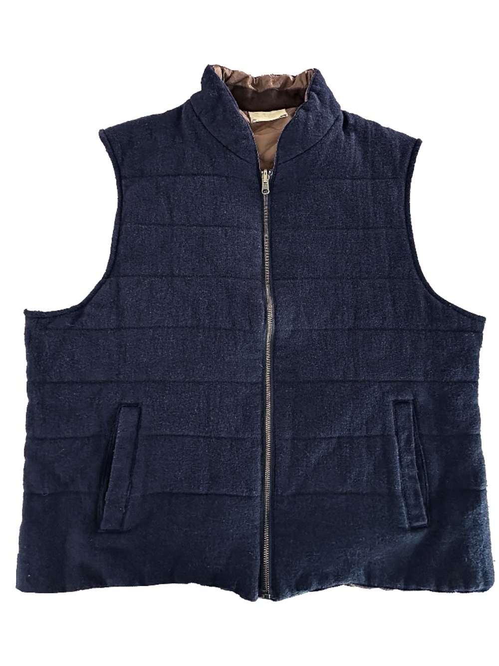 Singer + Sargent Reversible Quilted Vest – Men’s XL
